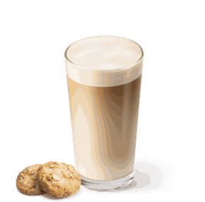 Латте Печенье с орехами